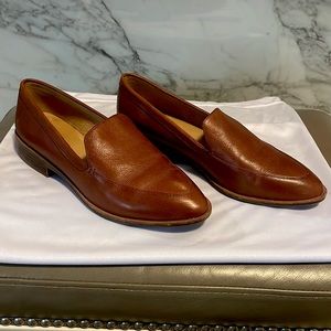 Women’s Madewell cherry brown leather loafers